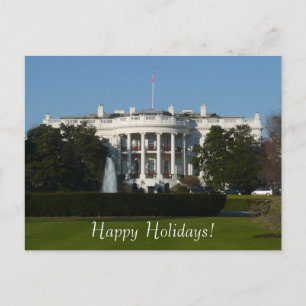Cartes Pour Fêtes Annuelles Maison Blanche de Noël pour les Fêtes Washington D