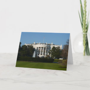 Cartes Pour Fêtes Annuelles Maison Blanche de Noël pour les vacances Washingto