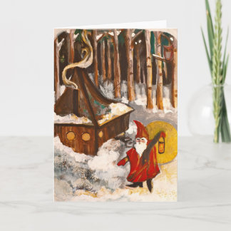 Cartes Pour Fêtes Annuelles Maison de gnome