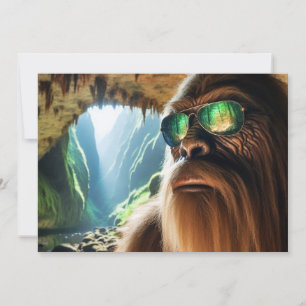 Cartes Pour Fêtes Annuelles Maison de Sasquatch