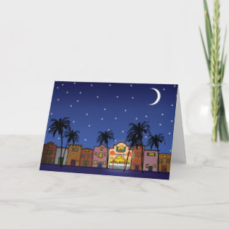 Cartes Pour Fêtes Annuelles Maison de vacances X011