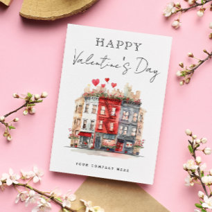 Cartes Pour Fêtes Annuelles Maison de ville Valentine's Day Immobilier Promoti