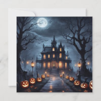 Maison hantée d'Halloween