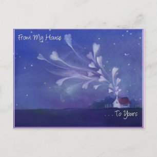 Cartes Pour Fêtes Annuelles Maison pleine d'amour - Valentine