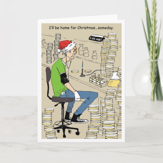 Cartes Pour Fêtes Annuelles Maison pour Noël (Devant)