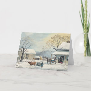 Cartes Pour Fêtes Annuelles "Maison pour Thanksgiving"