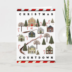 Cartes Pour Fêtes Annuelles Maisons de Noël