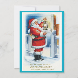 Cartes Pour Fêtes Annuelles MAKOM1000- Noël Père Noël Vintage