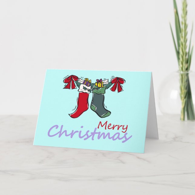 Cartes Pour Fêtes Annuelles Maman et papa Joyeux Noël (Devant)