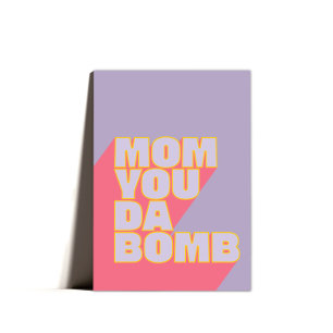 Cartes Pour Fêtes Annuelles Maman You Da Bomb Joyeux Humour de la Fête des mèr