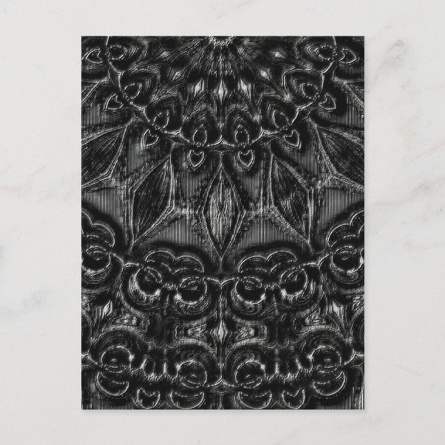 Cartes Pour Fêtes Annuelles Mandala (Devant)