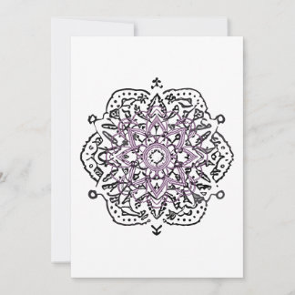 Cartes Pour Fêtes Annuelles mandala