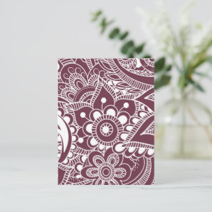 Cartes Pour Fêtes Annuelles Mandala 44 de luxe