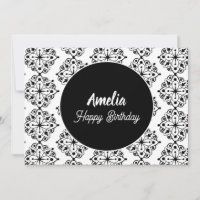 Mandala Anniversaire Noir Blanc Couleur