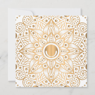 Cartes Pour Fêtes Annuelles Mandala de luxe 11