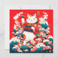 Maneki-Neko, Chat japonais chanceux