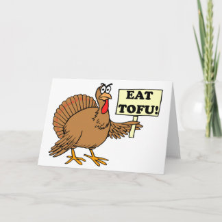 Cartes Pour Fêtes Annuelles Mangez le tofu