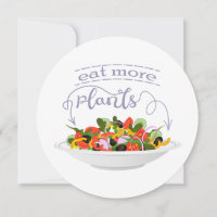 Mangez plus de plantes frais motivation salade let