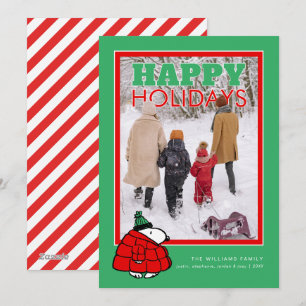 Cartes Pour Fêtes Annuelles Manteau Snoopy gonflable personnalisé pour les fêt
