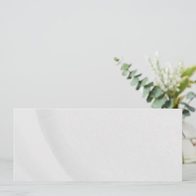 Cartes Pour Fêtes Annuelles Marbre Blanc (Debout devant)