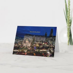 Cartes Pour Fêtes Annuelles Marché de Noël de Dresde