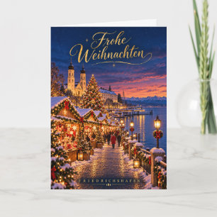 Cartes Pour Fêtes Annuelles Marché de Noël de Friedrichshafen Joyeux Noël