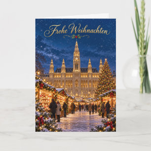Cartes Pour Fêtes Annuelles Marché de Noël de la Mairie de Vienne Joyeux Noël