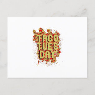 Cartes Pour Fêtes Annuelles Mardi Taco