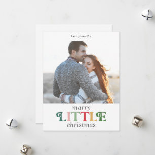 Cartes Pour Fêtes Annuelles Mariage coloré Petit Noël Enregistrer la date