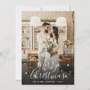 Cartes Pour Fêtes Annuelles Mariage Étincelant