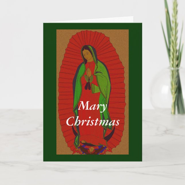 Cartes Pour Fêtes Annuelles Marie Noël (Devant)