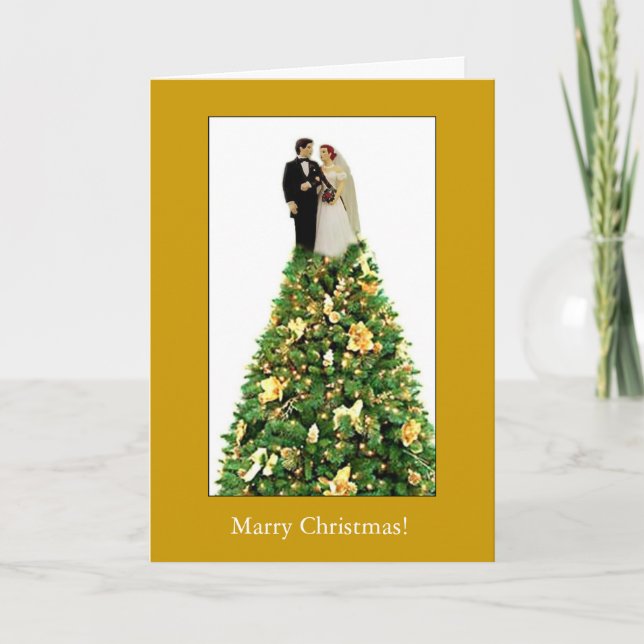 Cartes Pour Fêtes Annuelles Mariez Noël ! (Devant)