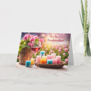 Cartes Pour Fêtes Annuelles Marraine Bon anniversaire à maman avec de jolies f