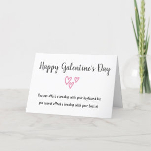 Cartes Pour Fêtes Annuelles marrant valentine's day meilleur ami mignon
