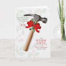 Marteau de construction de bricoleur Joie et bonne