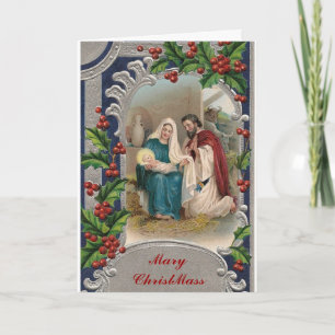 Cartes Pour Fêtes Annuelles Mary ChristMass