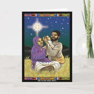 Cartes Pour Fêtes Annuelles Mary et Joseph