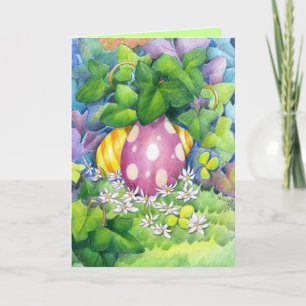Cartes Pour Fêtes Annuelles Masquer avec Ivy_ Pâques