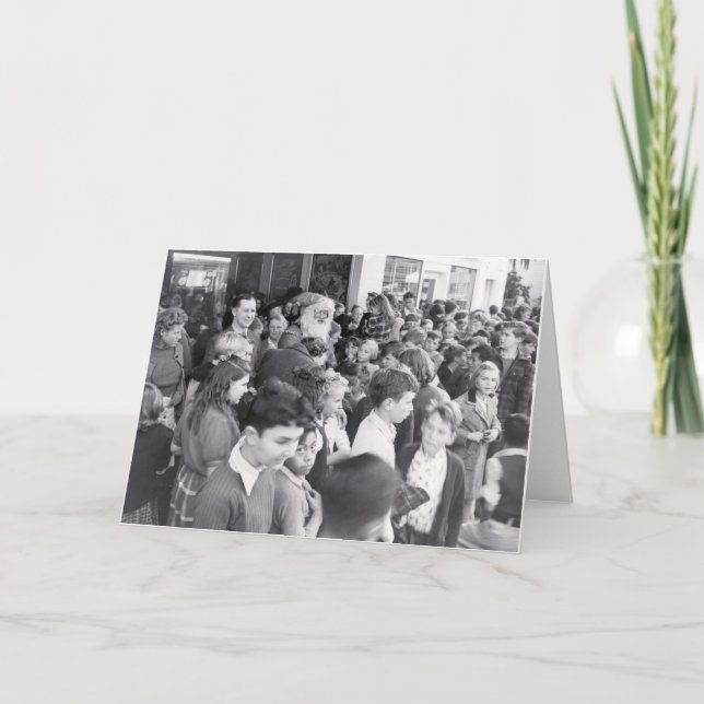 Cartes Pour Fêtes Annuelles Matinée de Noël (Devant)