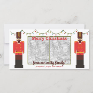 Cartes Pour Fêtes Annuelles Matrice de Nutty Family