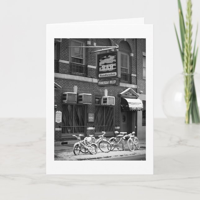 Cartes Pour Fêtes Annuelles McGlinchy's Bar, Philadelphie GREETING CARD (Devant)