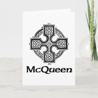 Cartes Pour Fêtes Annuelles McQueen Celtic Cross