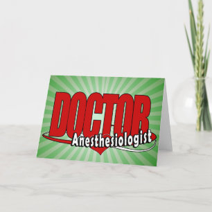 CARTES POUR FÊTES ANNUELLES MÉDECIN GRAND LOGO ROUGE