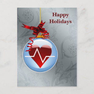 Cartes Pour Fêtes Annuelles medical profession cardio Holiday Cards