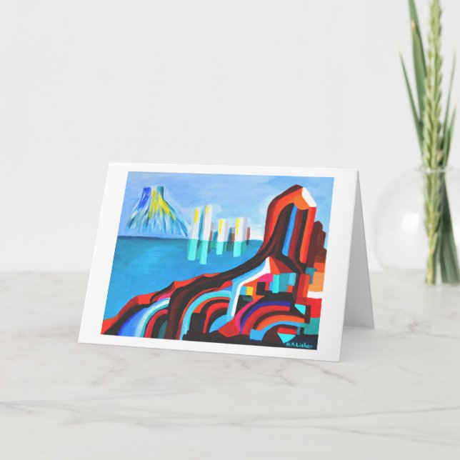 Cartes Pour Fêtes Annuelles Méditerranée (Devant)