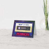 Meilleur de 1985 Cassette Anniversaire