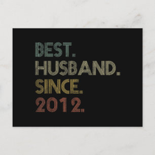 Cartes Pour Fêtes Annuelles Meilleur Mari depuis 2012 Epic Couple Mariage