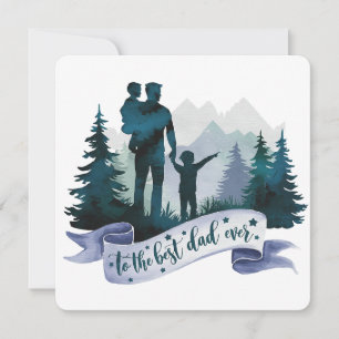 Cartes Pour Fêtes Annuelles Meilleur papa du monde