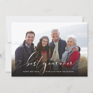 Cartes Pour Fêtes Annuelles Meilleure année Jour de l'année