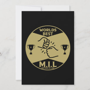 Cartes Pour Fêtes Annuelles Meilleure belle-mère dans le monde